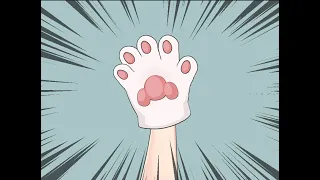 貓掌 cat paw (vtube studio hand tracking)