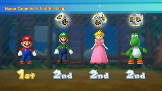 Mario Party 10 - Mario vs Luigi vs Peach vs Yoshi - Mushroom Park