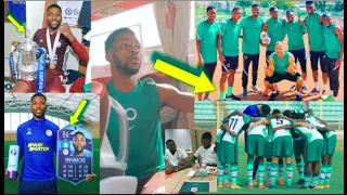 FOOTBALLER  Pastor Kelechi Iheanacho Leads PRAISE and WORSHIP Songs For SUPER EAGLES In Camp!