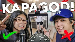 Last To Survive The TREADMILL Wins CASH Prize!! (Grabe To haha!) | Ranz and Niana