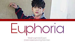 Woojin - Euphoria￼ (Cover) [Color coded lyrics Eng/Rom/Han]￼