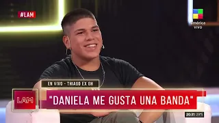 😱 Thiago de GH habló de su relación con Daniela: "Me gusta una banda"