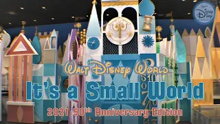 Walt Disney World | It's a Small World | 2021 | 50th Anniversary | Full Ride