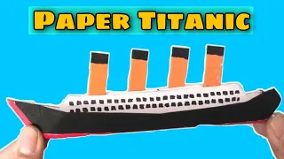 Paper Ship Upgraded | How to Make Titanic Ship out of Paper Folding
