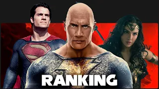 Every DCEU Movie and Show Ranked