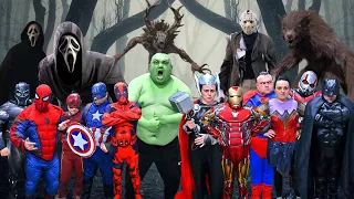 Superheroes Escape From Scary Movie