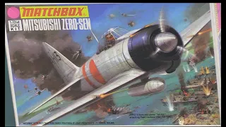 Classic Matchbox (1972) Zero A6M 1/72 PK-4 Kit review