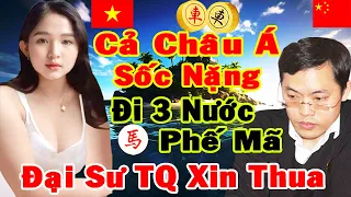 [Cờ Tướng Mới Lạ] Gái Việt Vừa Đi 3 Bước Phế Mã Sốc Cả Châu Á