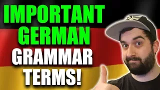 Basic German beginner guide: Essential grammar terms you need to know!