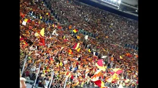 "Roma Roma": L'OMAGGIO DEI MONZESI IN SILENZIO (Roma - Monza) #romamonza #seriea #asroma #acmonza