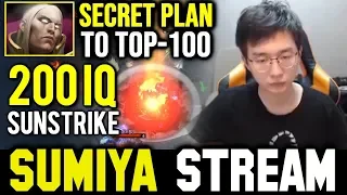 SUMIYA "Secret" Plan for Road to Top-100 | Sumiya Invoker Stream Moment #687