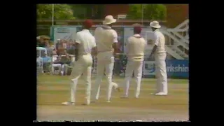 1984 ENGLAND v WEST INDIES CRICKET MONTAGE UK BROADCAST AUGUST 27 1994