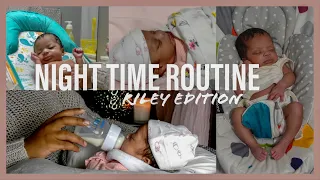 Newborn and Preemie Night Routine | Bath, Feeding and Swaddle Tips | Msparisrene