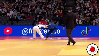 Distria Krasniqi vs. Anais Mosdier - U52 Womens Judo Grand Slam Paris 2022