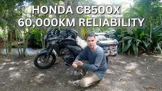 HONDA CB500X PROBLEMS AND RELIABILITY | 60,000KM LONG TERM REVIEW |