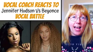 Vocal Coach Reacts to Jennifer Hudson Vs Beyonce VOCAL BATTLE