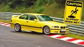 Big Dangerous Slippery & Rainy Nürburgring Compilation Crash & Fail Compilation Nordschleife