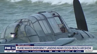 Plane made emergency landing near Cocoa Beach Air Show