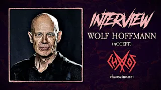 "I haven't never had a writers block which is a good thing" - Interview with Accept's Wolf Hoffmann