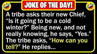 🤣 BEST JOKE OF THE DAY! - Since he is a Chief in a modern society, he has... | Funny Daily Jokes