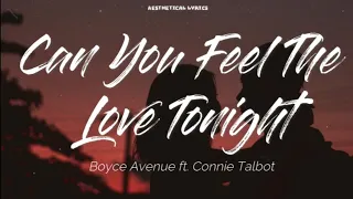 Can You Feel The Love Tonight ll Boyce Avenue ft.  Connie Talbot