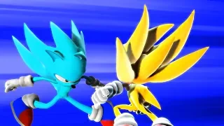 SUPER SONIC VS NAZO! Sonic Nazo Unleashed 3D! [Animation]