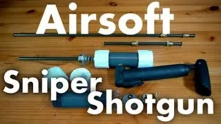 How to Make a Sniper/Shotgun Airsoft Rifle