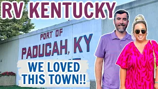 RV KENTUCKY WITH US | OUR FAVORITE LITTLE TOWN | CAMPGROUND REVIEW & TIRE LINK SETUP | RV LIVING