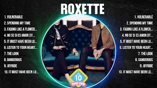 Roxette ~ Mix Grandes Sucessos Románticas Antigas de Roxette