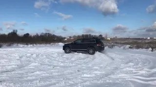 Дрифт на VW Touareg 2.5 💪😎🌨️🔥