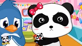 Rudolph's Birthday Gift to Panda Miumiu | Kids Good Habits | BabyBus Cartoon