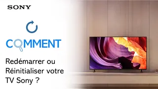 Comment réinitialiser un Google TV Sony ?