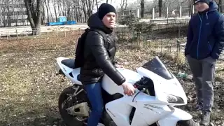 Папик купил себе  Honda cbr 600 rr