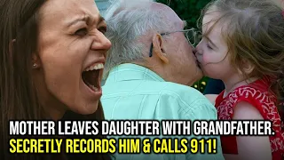 Mom Leaves Daughter With Granddad. She Discovers He Takes Her To A Secret Room & Calls The Cops!