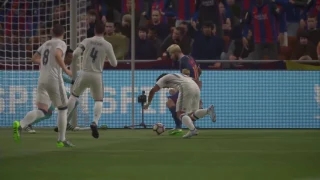 Fc Barcelona vs Real Madrid FIFA 2017 PS4