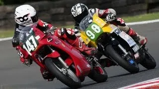 Mike 'Spike' Edwards races a TZR in YPM at Bemsee Oulton Park Race onboard motorcycle track action