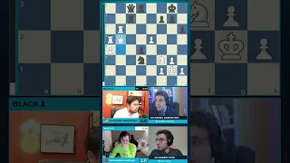Hikaru Can't Believe Magnus Blundered This! #chess #magnuscarlsen #gmhikaru #chesscom