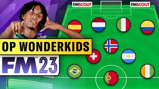 Sign These OVER-POWERED Wonderkids ASAP In FM23 | Football Manager 2023 Best Wonderkids