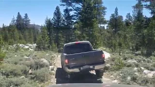 Stock Tacoma up to Coyote Flats