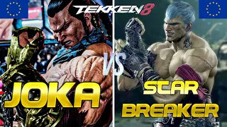 Tekken 8 ▰ JOKA (Feng) Vs StarBreaker (Bryan) ▰ Ranked Matches