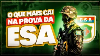 PROVA DA ESA | AS MATÉRIAS QUE MAIS CAEM! 🔥