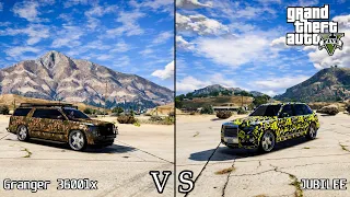 GTA 5 ONLINE RACE GRANGER 3600LX VS JUBILEE #shorts