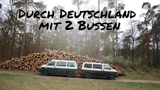 Vom Schwarzwald an die Mosel mit 2 VW BUS CAMPERN | Heimreise Making of #2