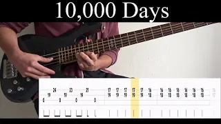 10,000 Days Wings Pt.2 (Tool) - Bass Cover (With Tabs) by Leo Düzey