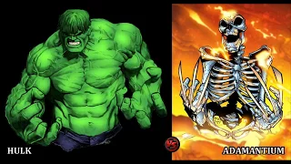 HULK vs. ADAMANTIUM - Feats of Strength - Full Analysis (Part 2 of 2)