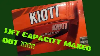 Kioti tractor hydraulic pressure adjustment  CS2510