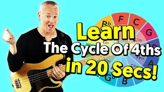 Learn The Cycle Of Fourths In 20 Seconds (and improve your fretboard knowledge 1000%)