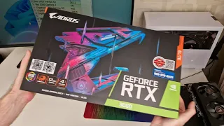 GIGABYTE AORUS ELITE 3060 12GB LHR в FurMark спустя 5 минут (из Китая оптом)