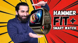 HAMMER FIT+ Smart watch Unboxing and review | best smartwatch under 2500 | born creator
