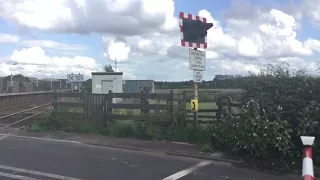 Hoscar Station Level Crossing (Lancs) Thursday 17.08.2017